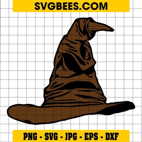 Harry Potter Sorting Hat SVG SVGbees