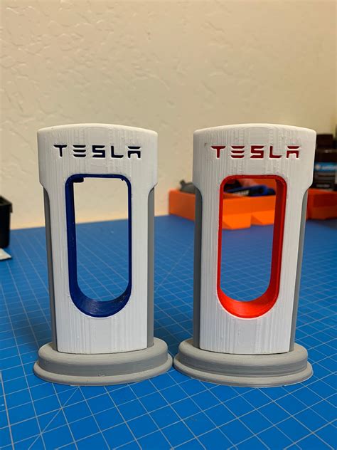 Tesla Supercharger Phone Charger Multiple Colors | Etsy