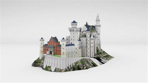 3D Model Schloss Neuschwanstein Castle TurboSquid 1994327