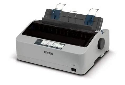 Epson Lx 310 Black And White Impact Dot Matrix Single Function Printer Upto 390 Cps