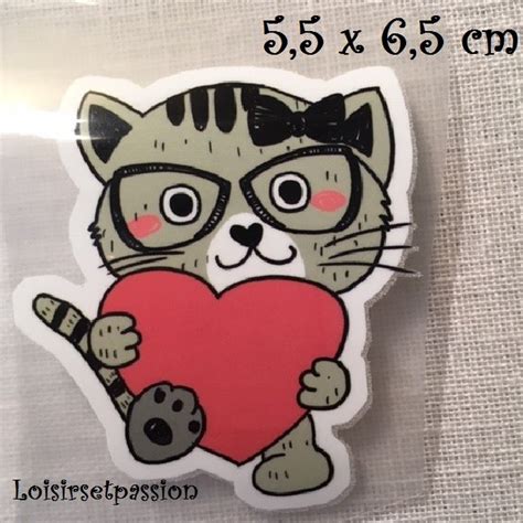 Patch Applique Dessin Transfert Thermocollant Collection Chat Chat