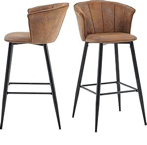 Meuble Cosy Lot De Tabouret De Bar R Tro Vintage Avec Accoudoirs