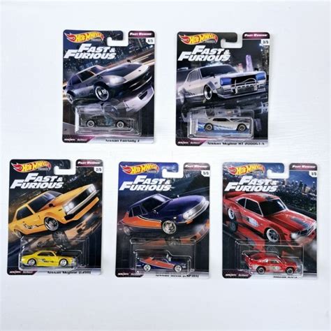 Hot wheels premium ในภาพยนตรเรอง Fast Furious ลอยาง ทองเหลก แพ