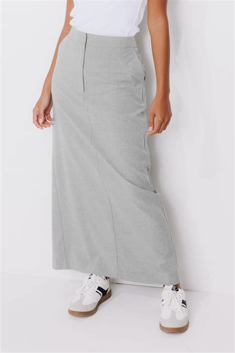 grey pencil skirt 12