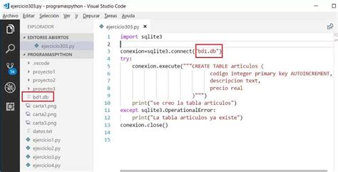 Sqlite Base De Datos Desde Python