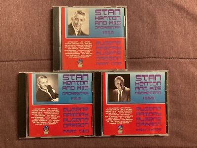 STAN KENTON HIS ORCHESTRA LIVE EUGENE ARMORY 1953 VOL 1 3 EX COND