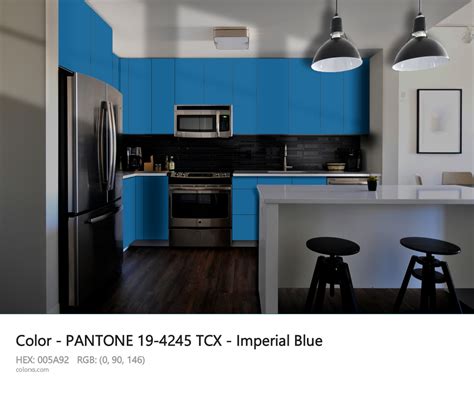 About Pantone 19 4245 Tcx Imperial Blue Color Color Codes Similar