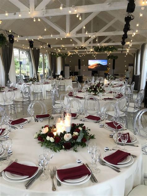 Burgundy And Grey Wedding Maroon Wedding Blush Wedding Centerpieces