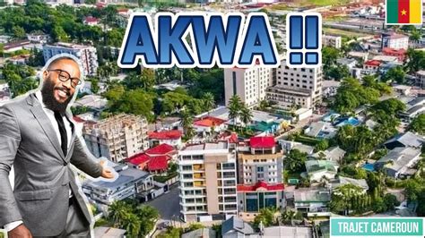 Let S Visit The Akwa District In Downtown Douala Trajet Cameroun