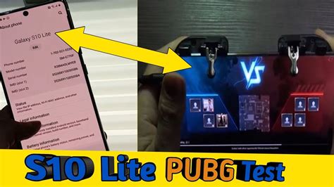 Sumsung Galaxy S Lite Gaming Test Pubg Mobile With High Settings