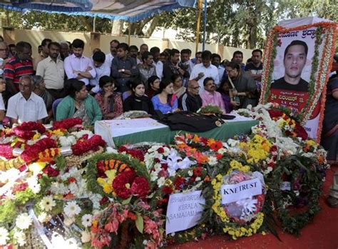 Slain Lt Col Niranjan given funeral with military honours | Latest News ...