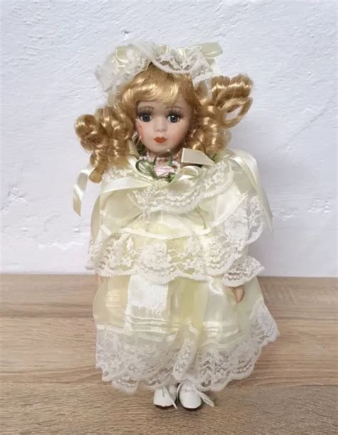 Poup E D Artiste Poup E En Porcelaine Doll Janus Cm Collector Raret