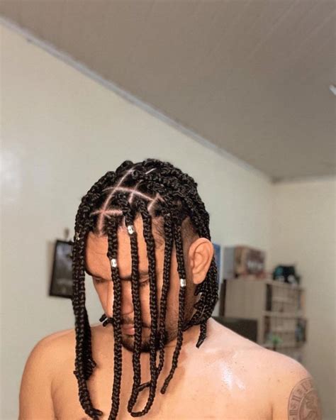 Cool And Confident 55 Stylish Box Braids For Boys Hair 2024