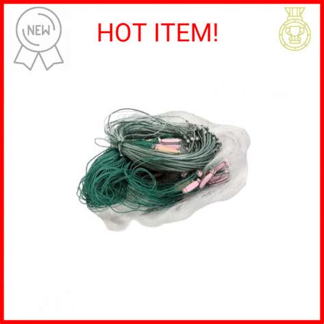 Lixada M Layers Monofilament Fishing Fish Gill Net With Float