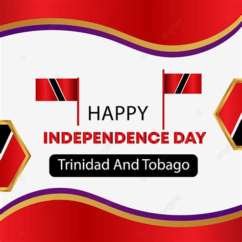 Trinidad And Tobago Vector Art Png August Trinidad And Tobago Happy