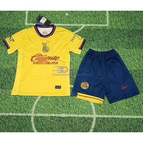 Camiseta Club America 2024 2025 Primera Equipación Niño Kit