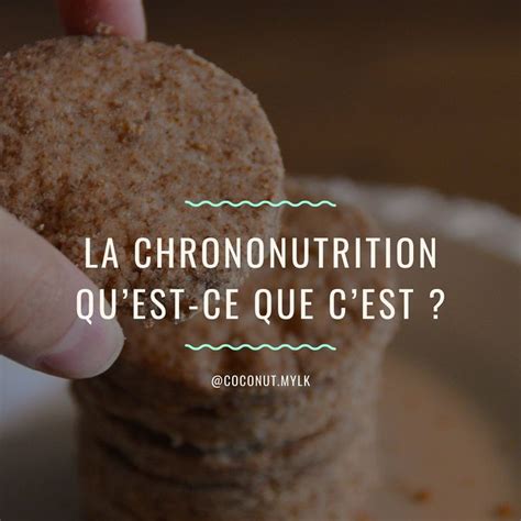 Marina Naturopathie Yoga Sur Instagram La Chrononutrition Elle