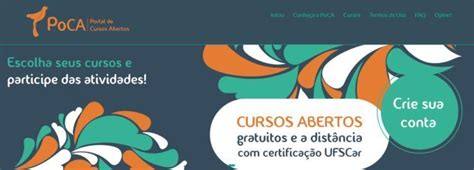 UFSCar lança portal de cursos online e gratuitos certificado