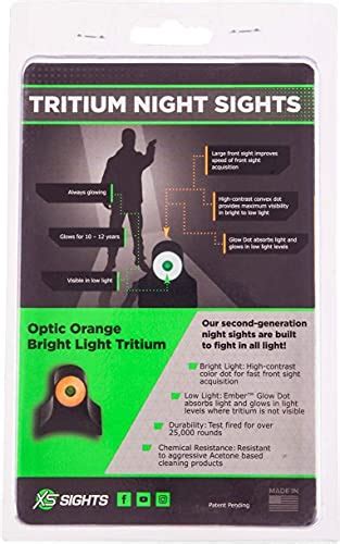 Xs Sights Big Dot Shotgun Sights Tritium And Ember Glow Front Sights