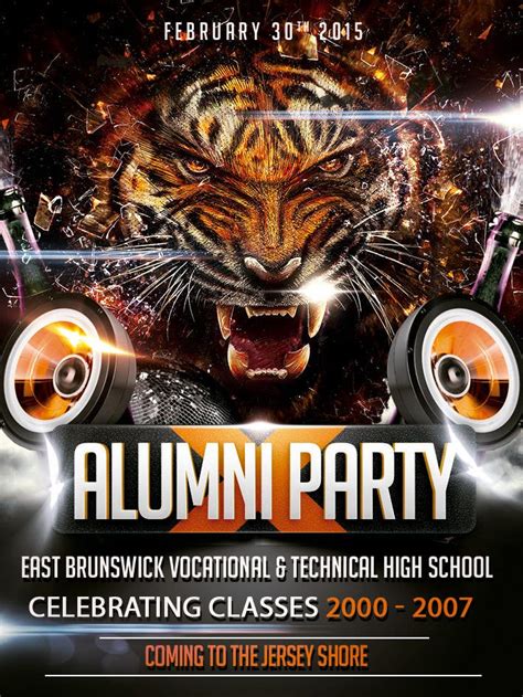 Design A Flyer For High School Reunionalumni Party Freelancer