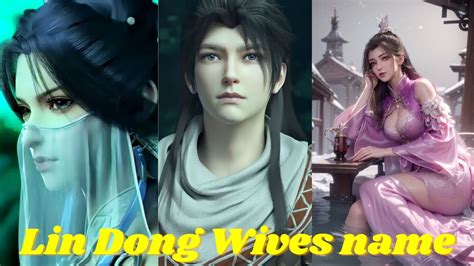 Lin Dong Wives Name Martial Universe Wu Dong Qian Kun Series