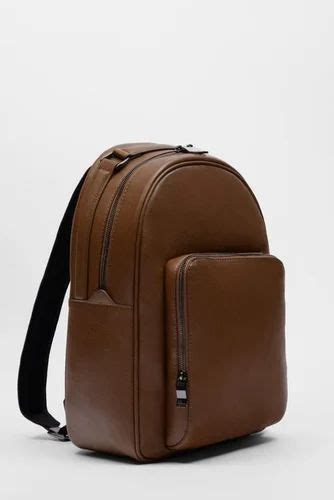 Brown Leather School Bag at Rs 550/piece in Thane | ID: 2849392638297