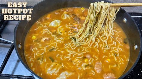 Hotpot Noodles At Home 🍜 How To Make Hot Pot At Home Hot Pot Recipe