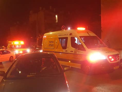 The Rescue Teams In Ashdod Performed Cpr On A Three Month Old Baby Girl