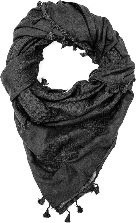 Hirbawi Arabischer Schal Baumwolle Shemagh Keffiyeh 119 4 X 119 4 Cm