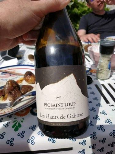 2020 Les Coteaux Du Pic Les Hautes De Gabriac Pic Saint Loup Vivino