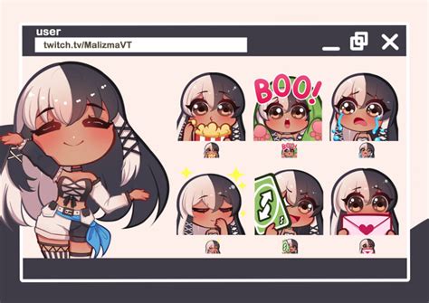 Draw Cute Chibi Emotes For Your Discord Twitch Stream By Emiinnoo Fiverr