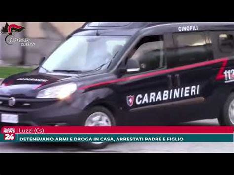 Luzzi Cs Detenevano Armi E Droga In Casa Arrestati Padre E Figlio