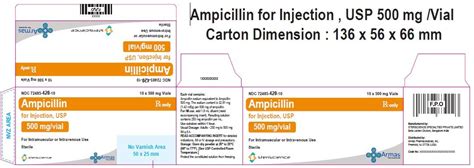 Ampicillin: Package Insert - Drugs.com