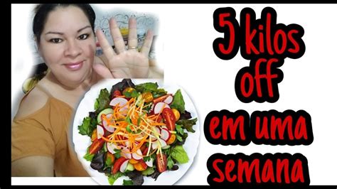 Perdi 5 Kilos Em Uma Semana Sem Passar Fome Youtube