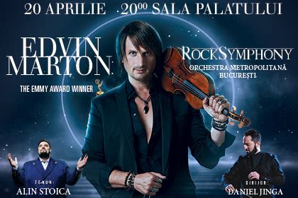 Edvin Marton V Invit La Rock Symphony Un Spectacol De Excep Ie Pe