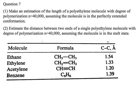 Question7 (1) Make an estimation of the length of a | Chegg.com