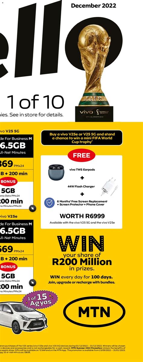 Mtn Specials Yello Dec Mtn Catalogue Mtn Sale Sale