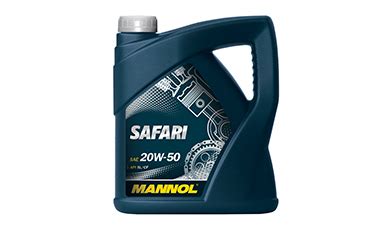 MANNOL Safari 20W 50 API SL CF OleumMotor