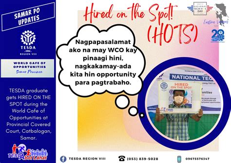 Tesda On Twitter Tingnan Pang Mga Tesda Graduate Ang Na Hots O