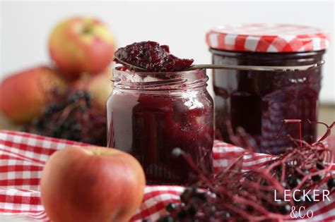 Apfel Holunder Marmelade Vegan Foodundco De Recipe Food