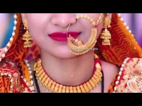 Latest Gold Bridal Nose Ring Design With Weight And Price Gold Big