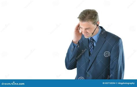 Stressed out business man stock photo. Image of people - 83718594