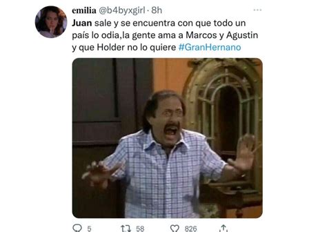 Gran Hermano los mejores memes tras la eliminación de Juan Reverdito