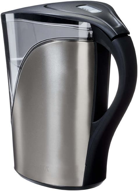 Brita Stainless Steel Water Filter Pitcher+2 Filters 1 Pitcher, 2 ...