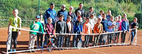 Beim Tennisclub Orscholz Gab Es Ein Schnuppertraining F R Kinder