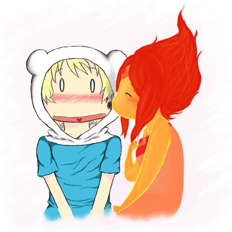 Finn X Flame Princess By Melloyello On Deviantart