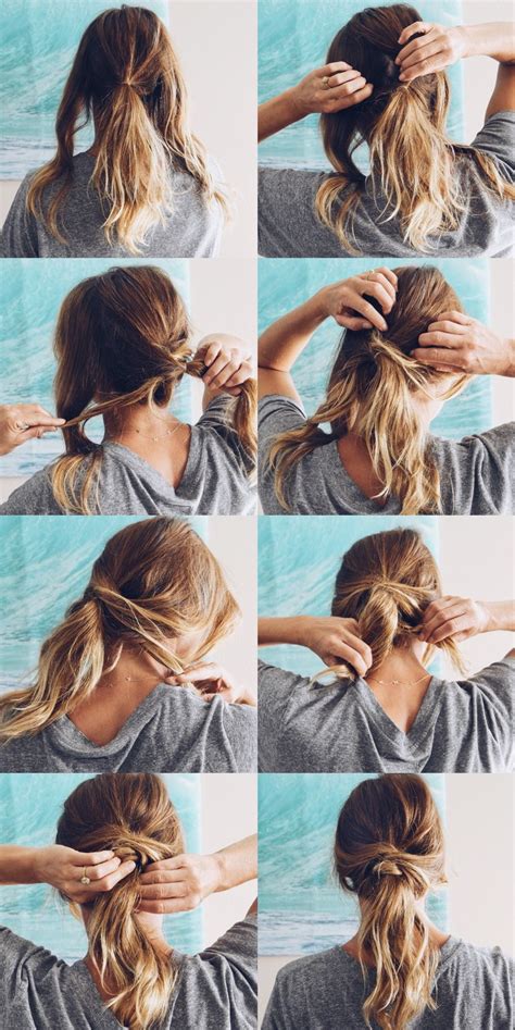 11+ Fine Beautiful Easy Messy Ponytail