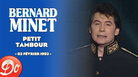 Bernard MINET Petit Tambour PRESTATION CLUB DOROTHEE 1993 YouTube