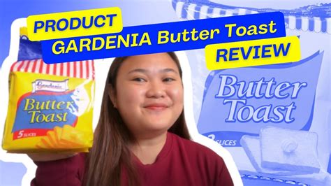 gardenia butter toast food review  youtube