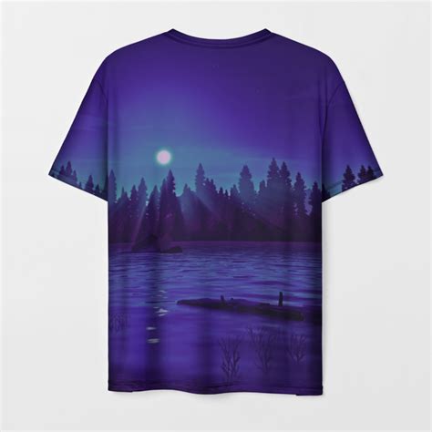 T-shirt Firewatch Night Print Merch - IdolStore